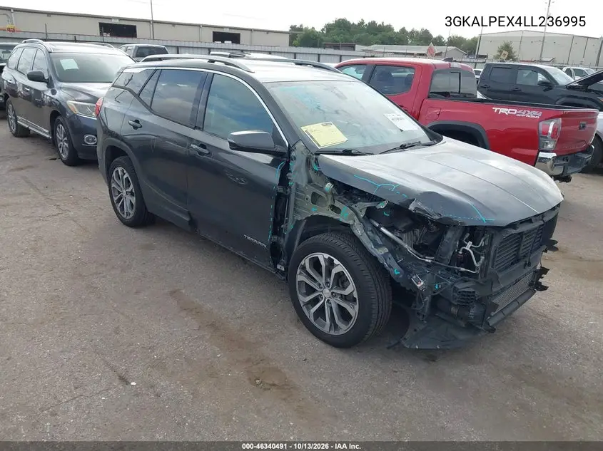 3GKALPEX4LL236995 — 2020 GMC Terrain, фото 2 с аукциона IAAI, Передняя и задняя части