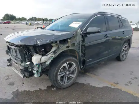 3GKALVEV6LL100175 — 2020 GMC Terrain, ფოტო 3, IAAI, წინა ნაწილი