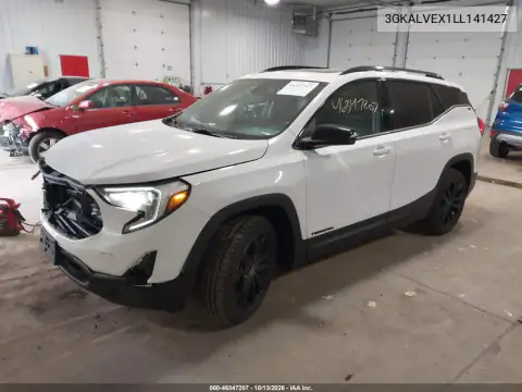 3GKALVEX1LL141427 — 2020 GMC Terrain, photo 3 from IAAI, Not reported