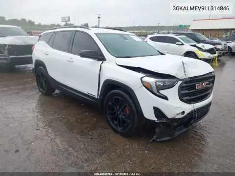 3GKALMEV9LL314846 — 2020 GMC Terrain, Front end, before-repair photos