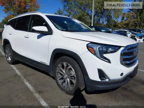 3GKALPEV2LL244009 — 2020 GMC Terrain, левый бок, фото до ремонта