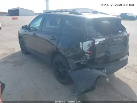 3GKALVEV9ML308150 — 2021 GMC Terrain, zdjęcie 4 z IAAI, Tył