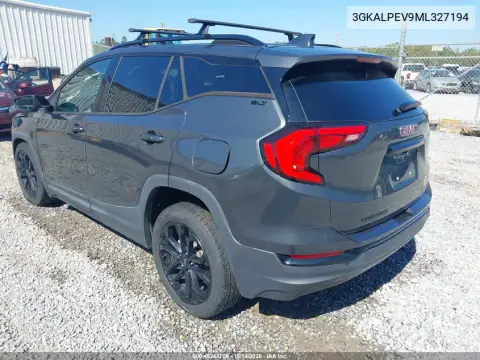 3GKALPEV9ML327194 — 2021 GMC Terrain, фото 3 з IAAI, Передня частина