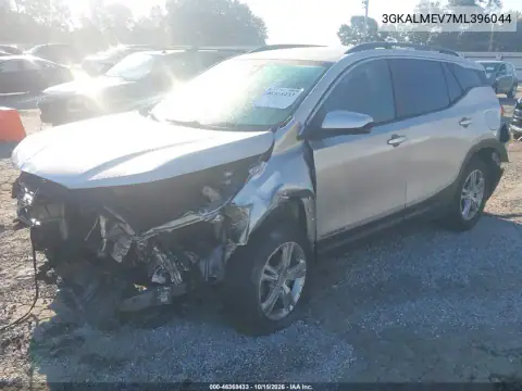3GKALMEV7ML396044 — 2021 GMC Terrain, foto 2 de IAAI, Parte delantera