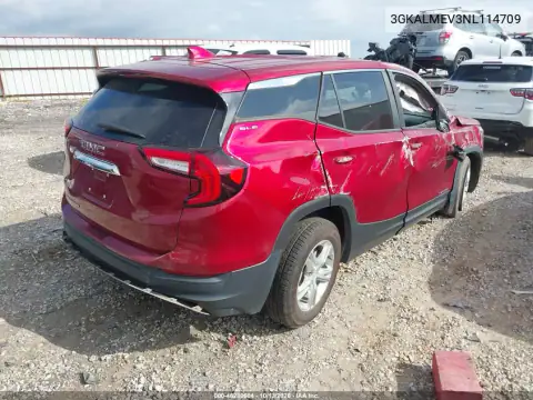 3GKALMEV3NL114709 — 2022 GMC Terrain, photo 4 from IAAI, Rollover