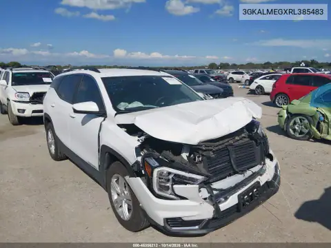 3GKALMEGXRL385483 — 2024 GMC Terrain, Front end, before-repair photos