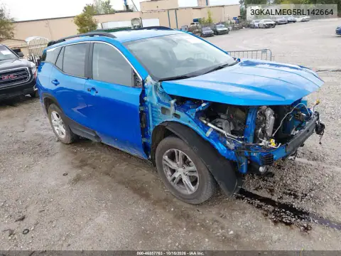 3GKALMEG5RL142664 — 2024 GMC Terrain, წინა ნაწილი, ფოტოები შეკეთებამდე