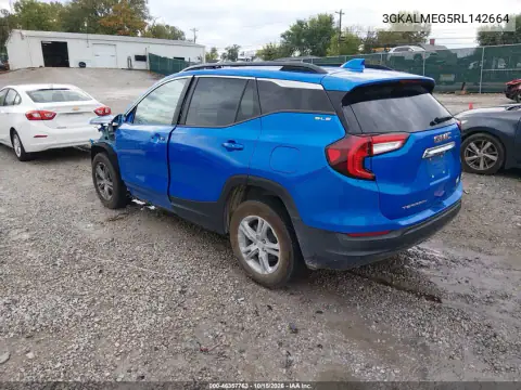3GKALMEG5RL142664 — 2024 GMC Terrain, zdjęcie 4 z IAAI, Przód
