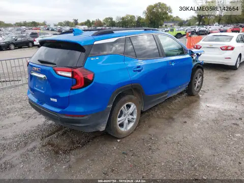 3GKALMEG5RL142664 — 2024 GMC Terrain, zdjęcie 5 z IAAI, Przód