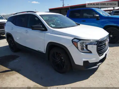 3GKALMEG9RL218094 — 2024 GMC Terrain, წინა ნაწილი, ფოტოები შეკეთებამდე