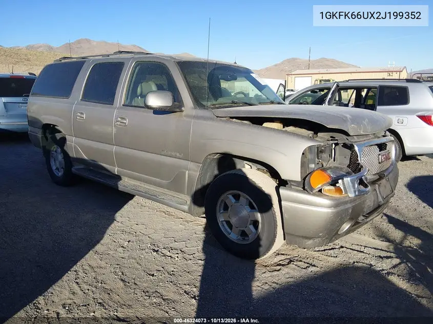 1GKFK66UX2J199352 — 2002 GMC Yukon, photo 2 from IAAI 23.10.2026, Normal wear