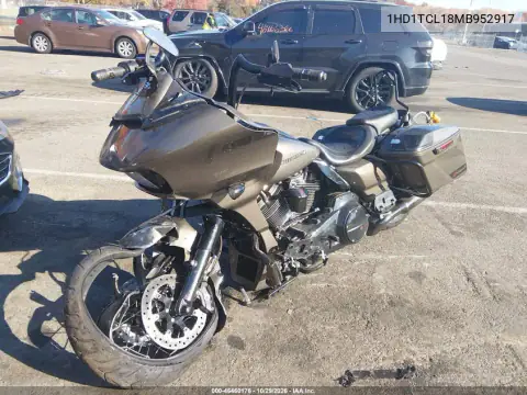 1HD1TCL18MB952917 — 2021 Harley-Davidson Road Glide, фото 2 с аукциона IAAI, ПЕРЕДНЯЯ ЧАСТЬ