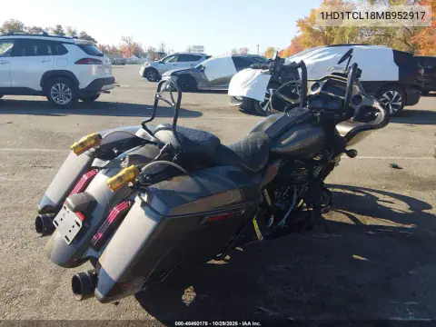 1HD1TCL18MB952917 — 2021 Harley-Davidson Road Glide, фото 4 с аукциона IAAI, ПЕРЕДНЯЯ ЧАСТЬ
