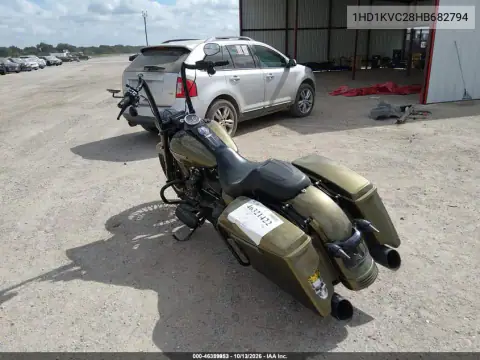 1HD1KVC28HB682794 — 2017 Harley-Davidson Road King, photo 4 from IAAI, Repossessed