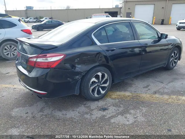 1HGCR2F37GA805242 — 2016 Honda Accord LX, photo 4 from IAAI 20.10.2026, Right rear