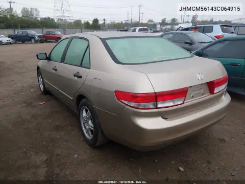 JHMCM56143C064915 — 2003 Honda Accord, photo 4 from IAAI 22.10.2026, Normal wear