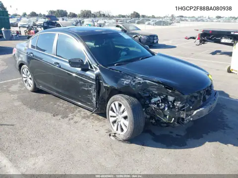 2011 Honda Accord 2.4 Ex-L VIN 1HGCP2F88BA080938 фото 2