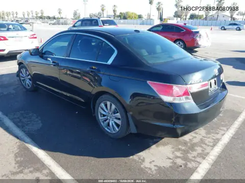 2011 Honda Accord 2.4 Ex-L VIN 1HGCP2F88BA080938 фото 4