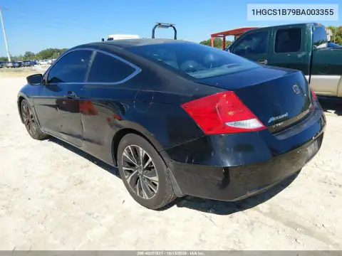 1HGCS1B79BA003355 — 2011 Honda Accord, фото 4 с аукциона IAAI, Передняя часть справа