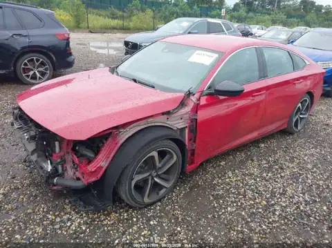 1HGCV1F35MA063344 — 2021 Honda Accord, foto 2 de IAAI, Parte delantera y trasera