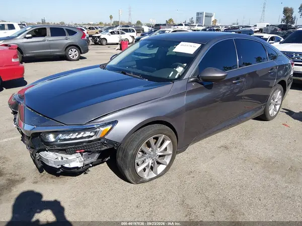 1HGCV1F16MA078076 — 2021 Honda Accord, zdjęcie 2 z IAAI, Przód