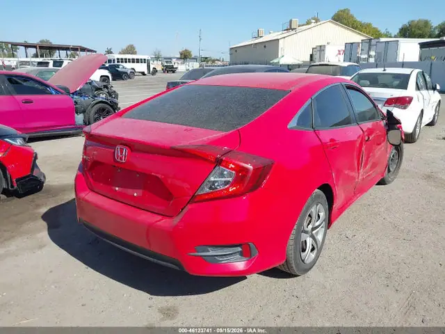 2016 Honda Civic Lx VIN 2HGFC2F57GH550898 фото 4