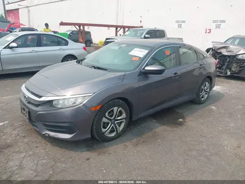 2017 Honda Civic Lx VIN 2HGFC2F52HH517843 фото 2
