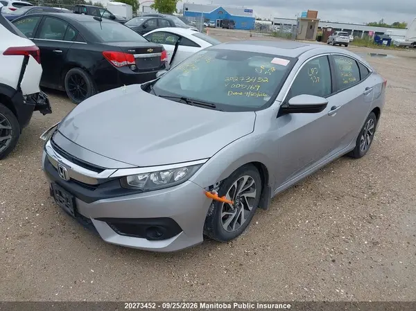 2HGFC2F84HH005169 — 2017 Honda Civic, фото 2 с аукциона IAAI 29.09.2026, Передняя часть справа