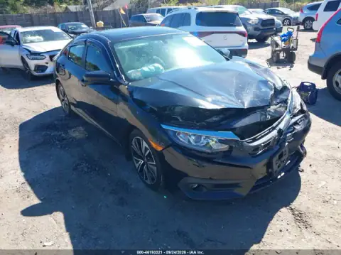 19XFC1F73HE200725 — 2017 Honda Civic, წინა ნაწილი (Front End), ფოტოები შეკეთებამდე