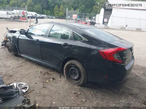 19XFC2F50HE201075 — 2017 Honda Civic, ფოტო 3, IAAI, ბიოლოგიური / ქიმიური საფრთხე