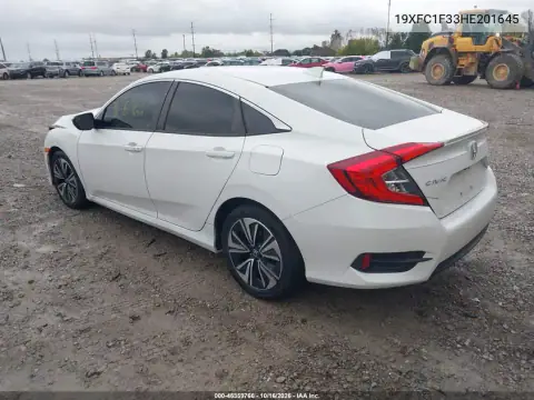19XFC1F33HE201645 — 2017 Honda Civic, фото 3 з IAAI, Передня частина