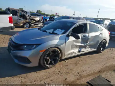 19XFC2F86LE014183 — 2020 Honda Civic, фото 2 с аукциона IAAI, левый и правый бока