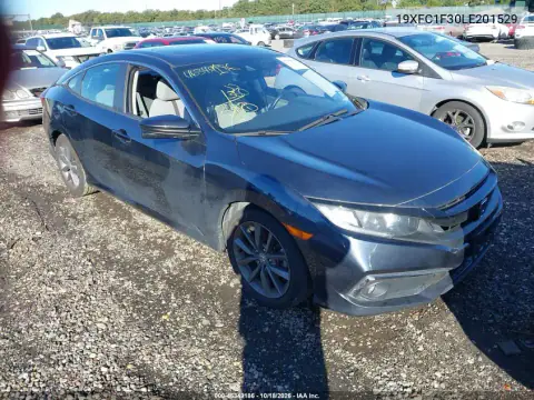 19XFC1F30LE201529 — 2020 Honda Civic, Механічні пошкодження, фото до ремонту