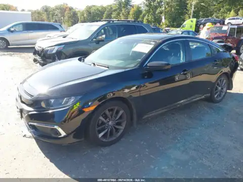 2HGFC1F3XMH702824 — 2021 Honda Civic, foto 2 de IAAI, Parte trasera