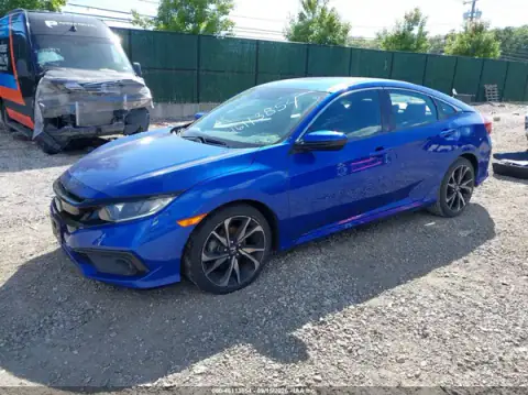 2HGFC2F87MH519057 — 2021 Honda Civic, фото 2 с аукциона IAAI, правый бок