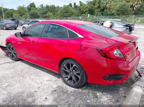 2HGFC2F86MH533807 — 2021 Honda Civic, фото 3 с аукциона IAAI 15.10.2026, Передняя часть