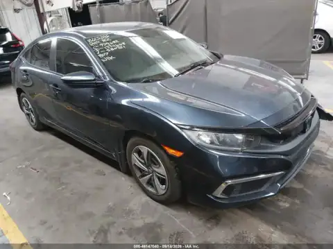 2HGFC2F65MH530721 — 2021 Honda Civic, передняя часть слева (Left Front), фото до ремонта