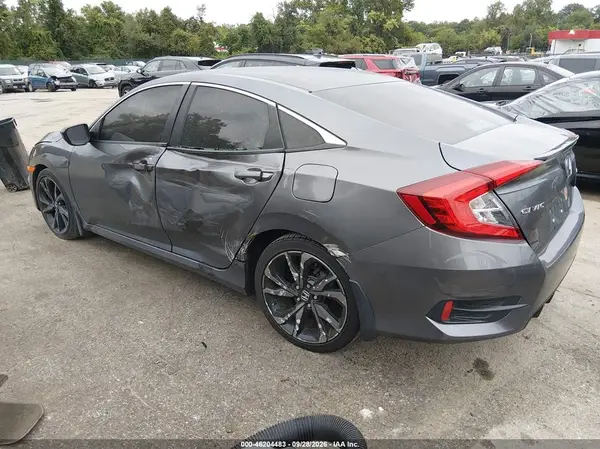 2HGFC2F84MH531652 — 2021 Honda Civic, фото 3 с аукциона IAAI, Левый бок