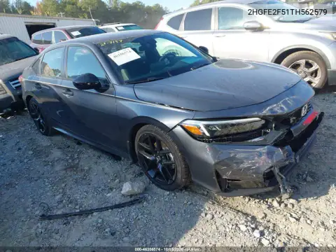 2HGFE2F51TH562579 — 2026 Honda Civic, Parte delantera, fotos antes de reparar
