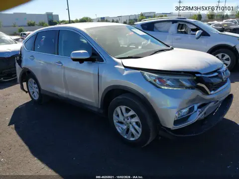 3CZRM3H5XFG710101 — 2015 Honda CR-V, Задняя часть, фото до ремонта