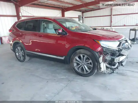 7FARW1H94LE014847 — 2020 Honda CR-V, Lado izquierdo, fotos antes de reparar