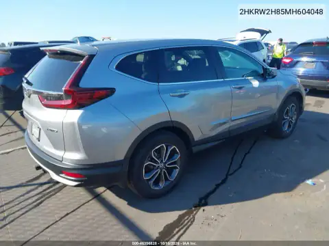 2HKRW2H85MH604048 — 2021 Honda CR-V, photo 5 from IAAI, Left front
