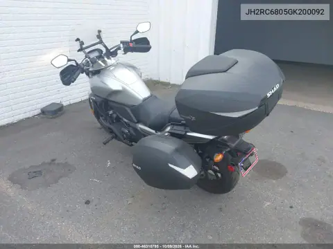 2016 Honda Ctx700 N VIN JH2RC6805GK200092 фото 4