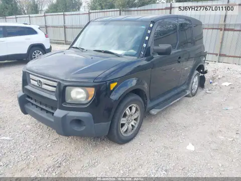 5J6YH27767L011100 — 2007 Honda Element, photo 3 from IAAI, Left rear