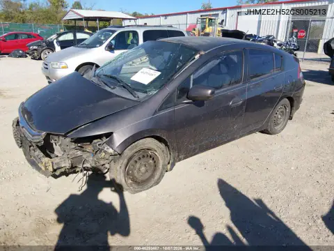 2012 Honda Insight Lx VIN JHMZE2H52CS005213 фото 2