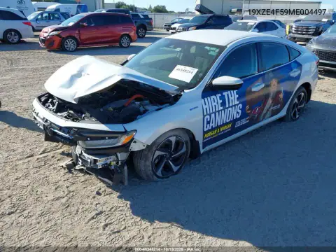 19XZE4F59ME004497 — 2021 Honda Insight, zdjęcie 2 z IAAI, Prawy przód