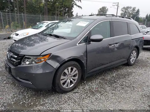5FNRL5H66EB079686 — 2014 Honda Odyssey EX-L, ფოტო 2, IAAI 21.10.2026, წინა მარცხენა ნაწილი