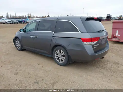 5FNRL5H49HB501601 — 2017 Honda Odyssey EX, фото 3 з IAAI 28.10.2026, Передня частина