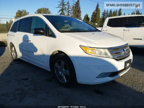 5FNRL5H95BB057362 — 2011 Honda Odyssey, ბუნებრივი ცვეთა, ფოტოები შეკეთებამდე