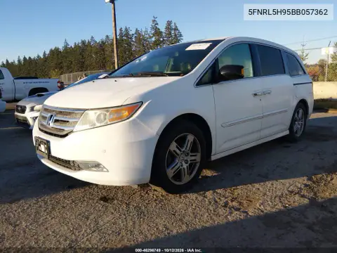 5FNRL5H95BB057362 — 2011 Honda Odyssey, photo 3 from IAAI 21.10.2026, Normal wear